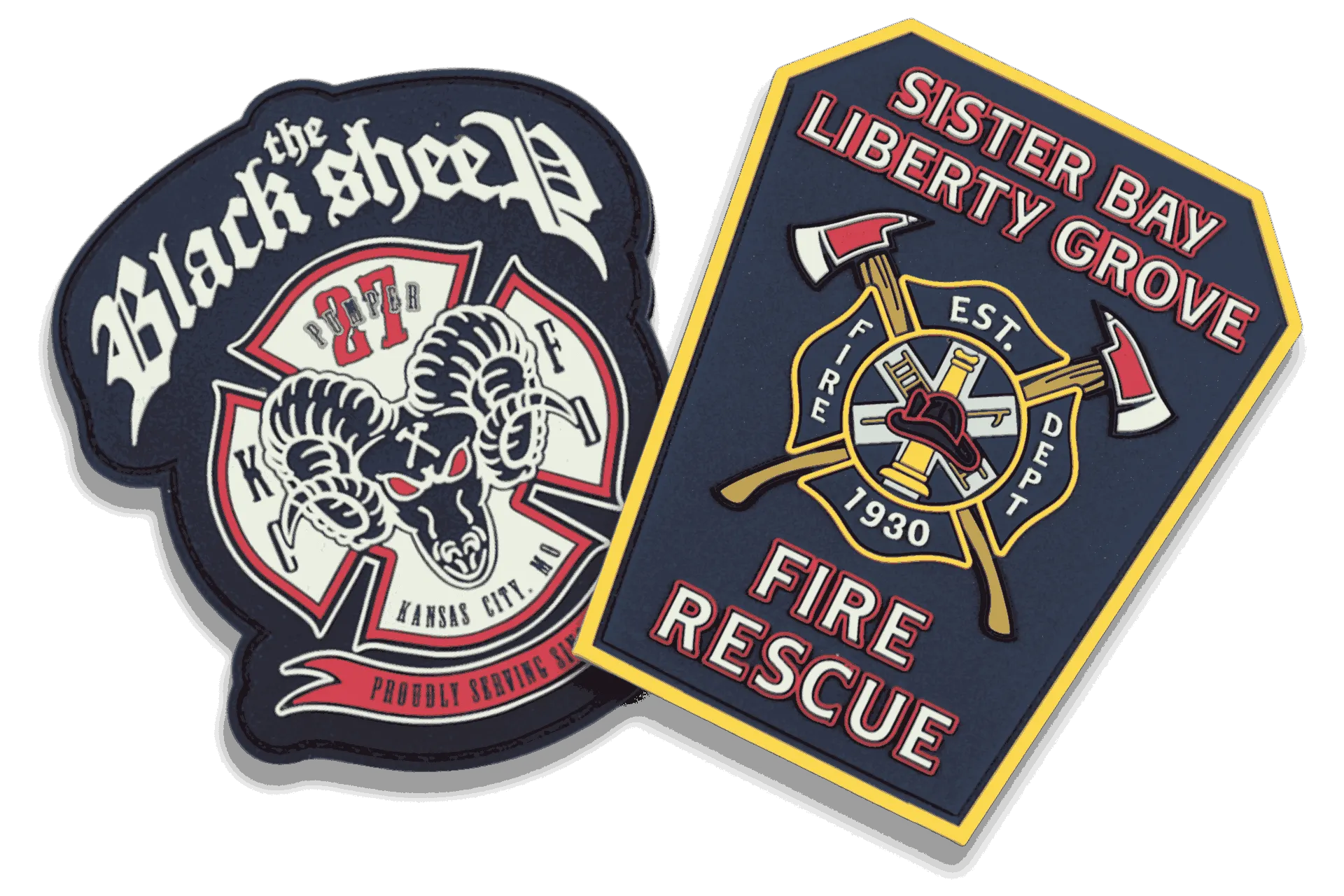 Custom Firefighter Patches | Monterey Company