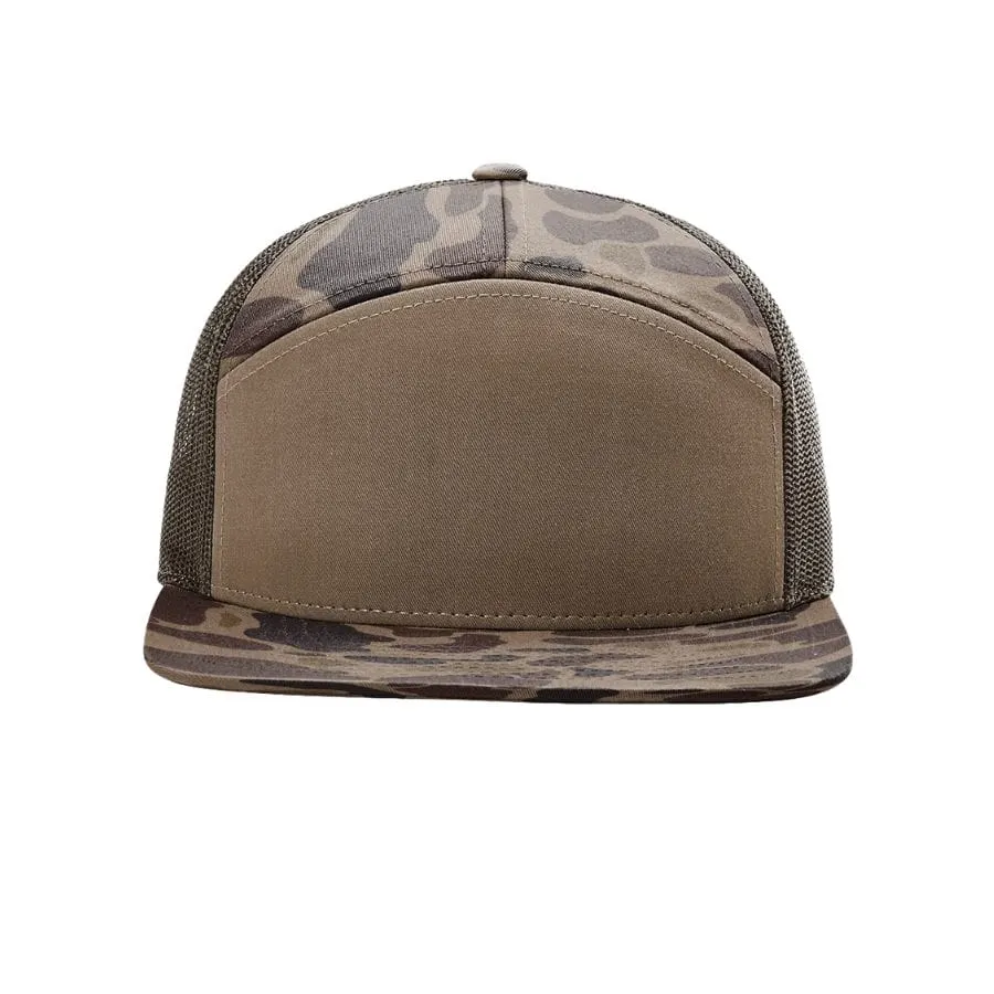 Richardson 168P 7-Panel Printed Trucker Hat