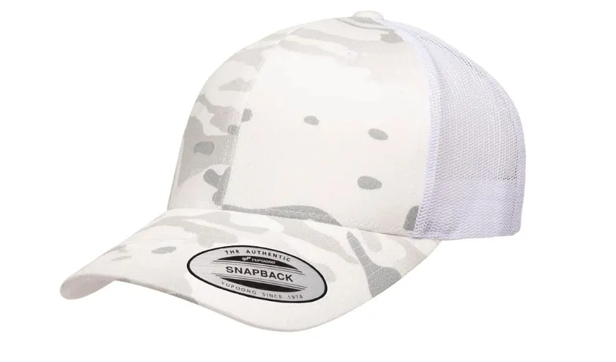 Classics Multicam Retro Trucker Cap by Yupoong