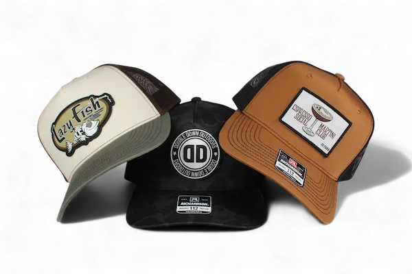 Groups of custom Richardson hats