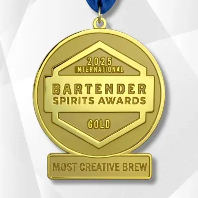 Custom medal with division and category engraving