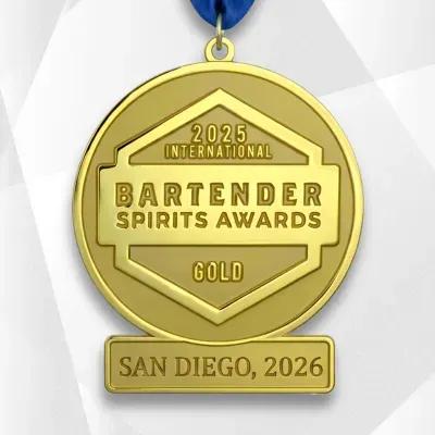 Custom medal with date and event engraving