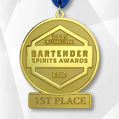 Custom medal with placement engraving for 1st 2nd or 3rd place