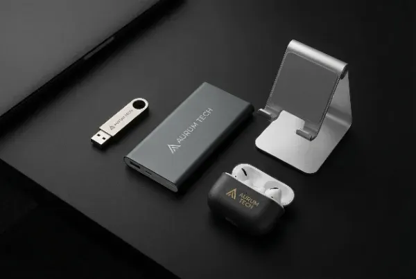 Custom branded tech and electronic accessories