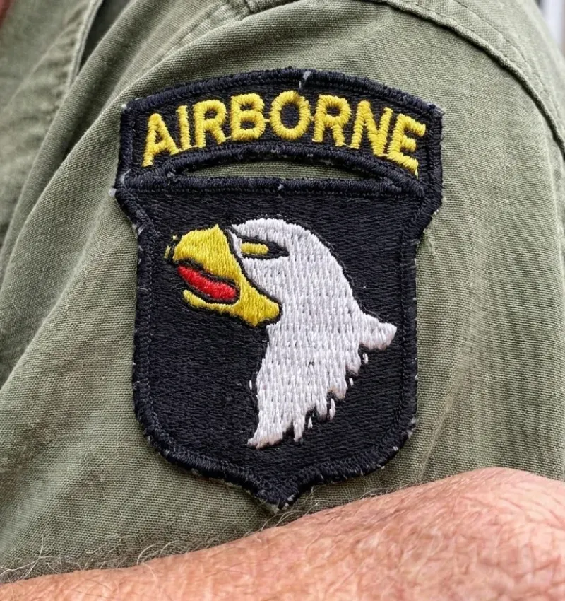 combat vet WW2 Airborne patch