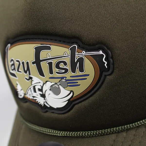 PVC Patch on Foam hat