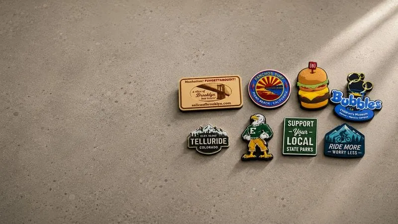 Custom PVC magnets from The Monterey Company