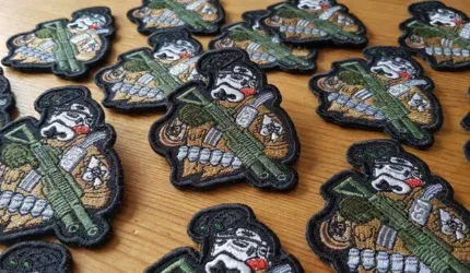 embroidered storm tropper patch