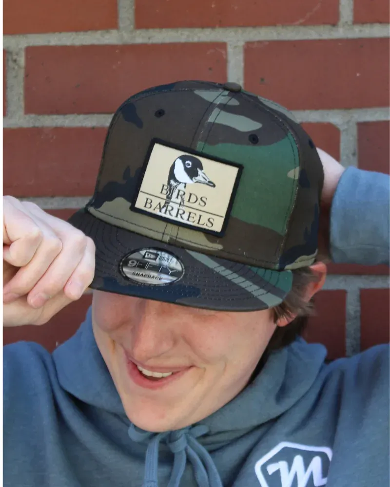Woven Bird camo hat