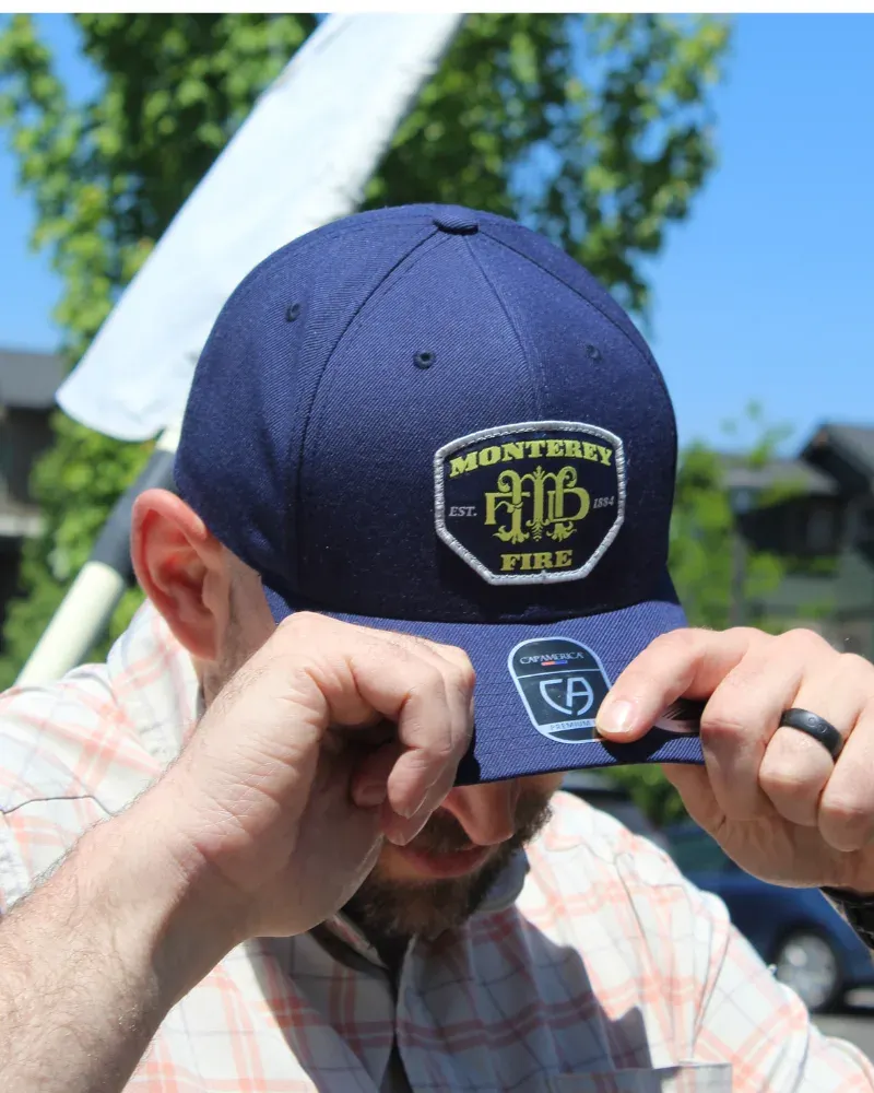 Monterey custom patch on hat