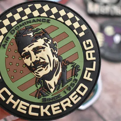Custom Airforce PVC patch for hats