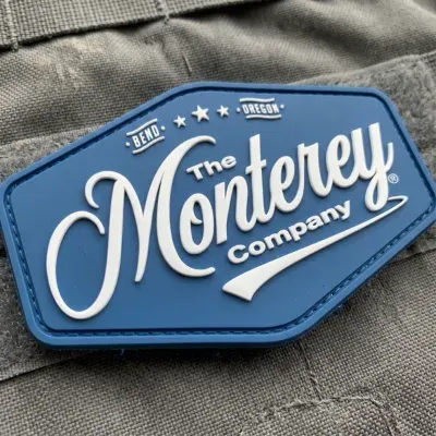 Custom Monterey logo PVC Patch
