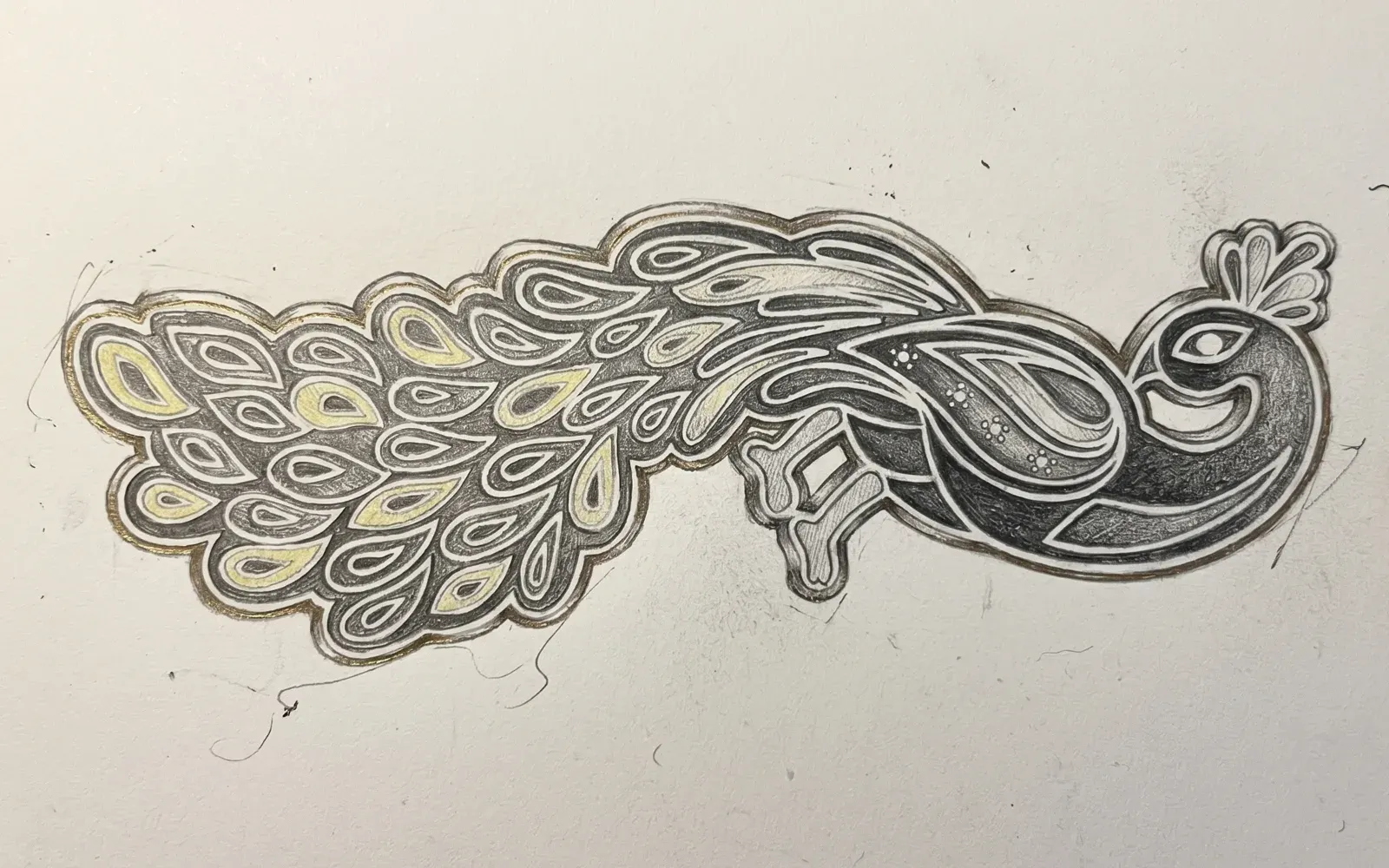 Original pin artwork file before manufacturing