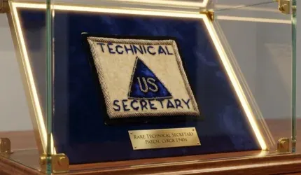 custom tech US theater made patch