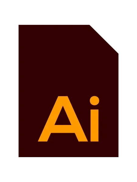 AI format file icon