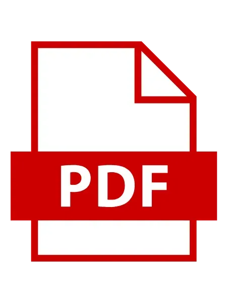 PDF format file icon