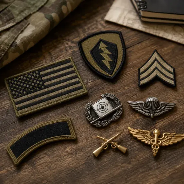 Patch vs. Badge vs. Insignia