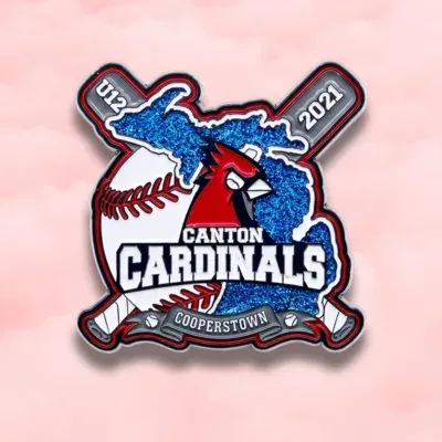 Custom baseball trading pins