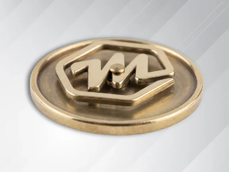 Monterey logo spinner pins