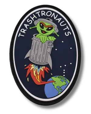 trash style PVC patch