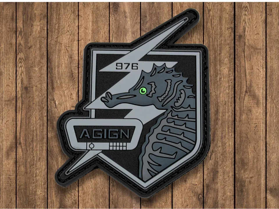 PVC patch customized shape