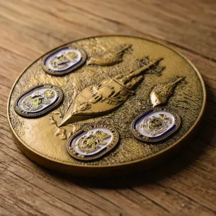 navy rare military coin