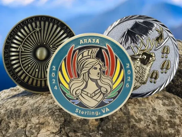 Custom challenge coins