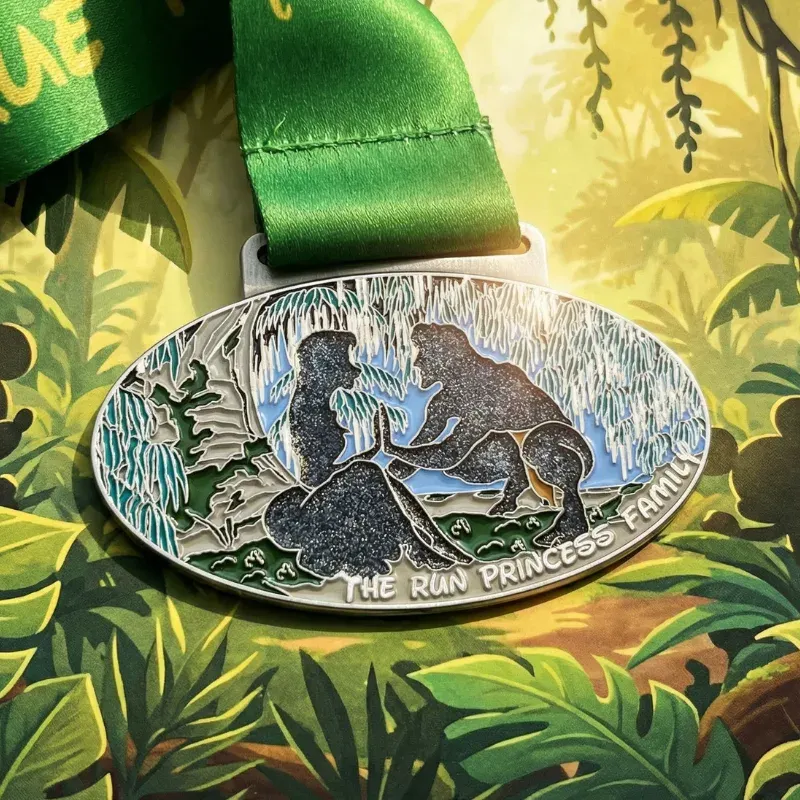 Custom race medals